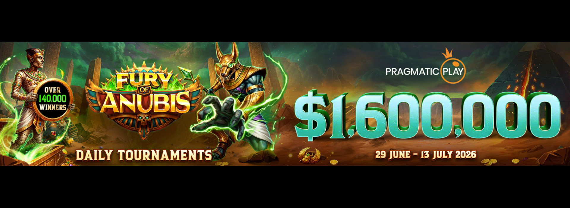 PP - Fury of Anubis Daily Tournaments